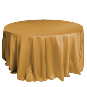 Curry Matte Satin Tablecloth