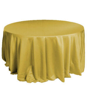 Citron Matte Satin Tablecloth