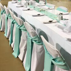 White Folding Chair Cover Rentals