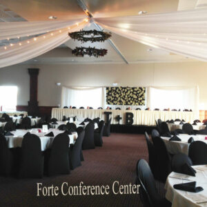 White Banquet Chair Cover Rentals - B#1