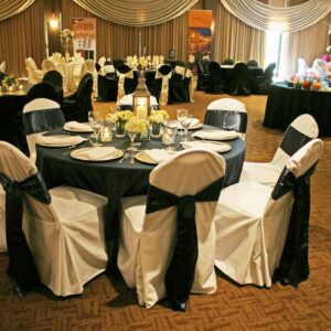 Ivory Banquet Chair Cover Rentals - B#3