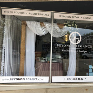 Wedding Arch Drape - Sheer Voile FR - 30'