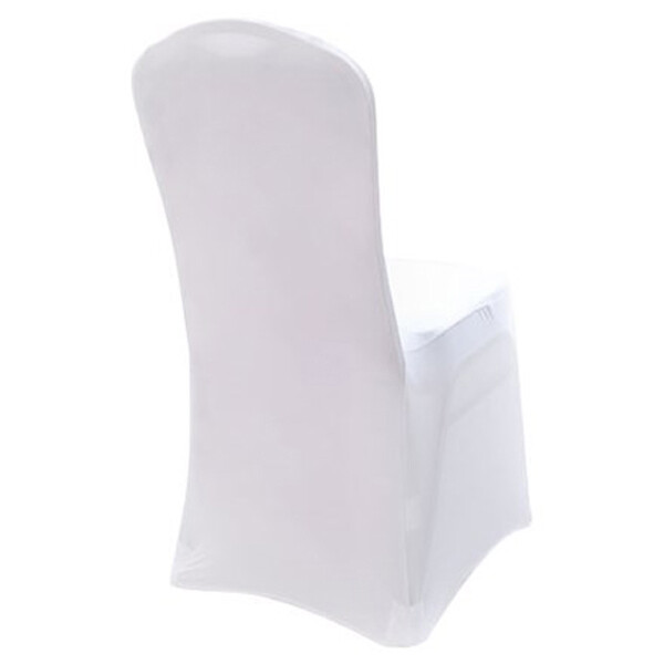 White Spandex Chair Cover  Rentals