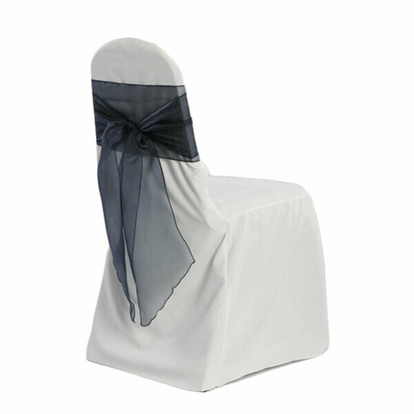 Ivory Banquet Chair Cover Rentals - B1