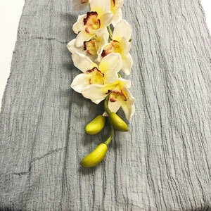 Grey Table Runner Rentals - Cheesecloth