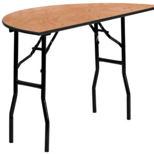 Sweet Heart Table Rental - Half-Round 48" - Des Moines Rental