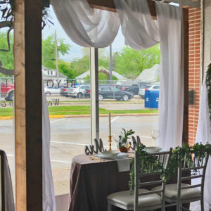 Wooden Wedding Arch Rental