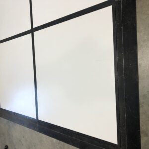 White w/Black Trim Dancefloor