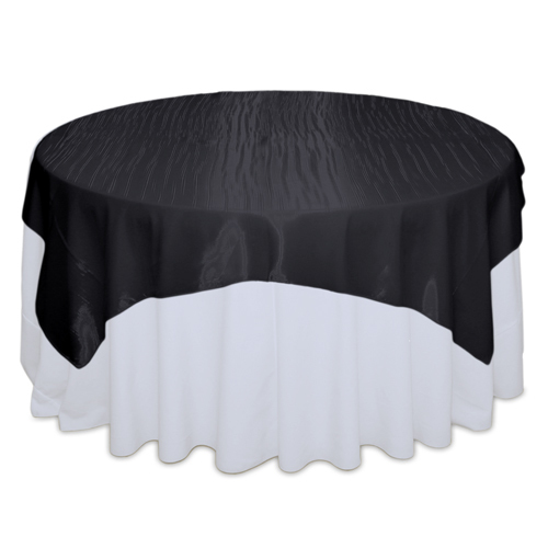 Black Mirror Table Overlay Rental