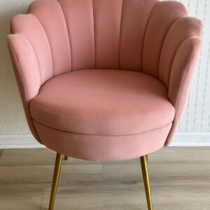 Mauve Wide Barrel Chair Rental