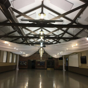 Camp Dodge Ceiling Draping - Des Moines, Iowa