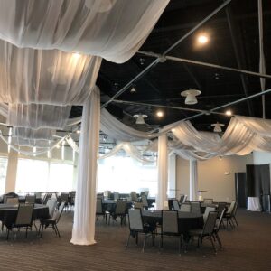Linear Ceiling Draping