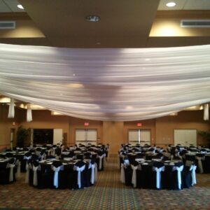 Flat Ceiling Draping